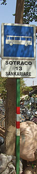 Arrêt SOTRACO du marché Sankariaré