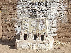 Crèche Burkina Faso Noël