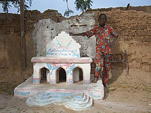 Crèche Burkina Faso Noël