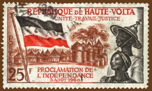 la république de Haute-Volta indépendante