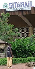 la gare ferroviaire SITARAIL de Ouagadougou 