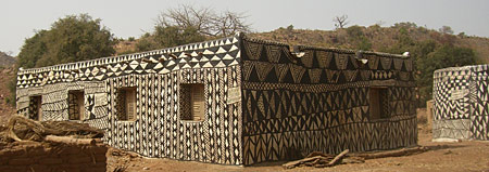 Maison kasséna à Tiébélé